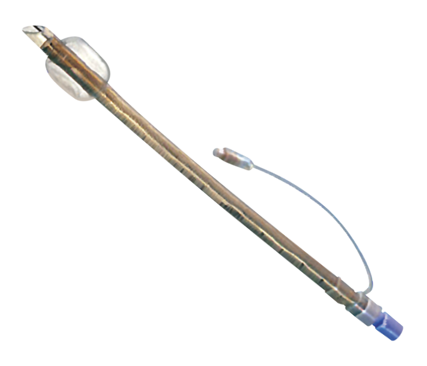 Tubo Endotraqueal de Silicona con guía de Refuerzo