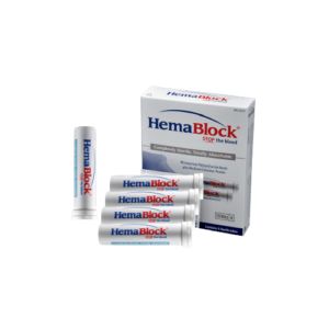 Hemablock Polvo Hemostático (Caja 5 tubos)